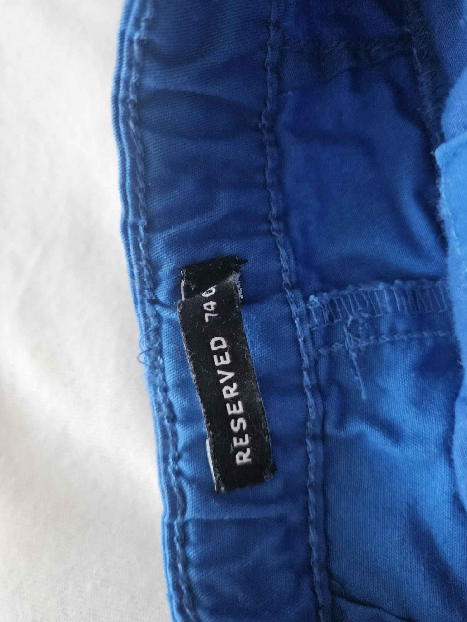 Spodnie chino z Reserved, rozmiar 74