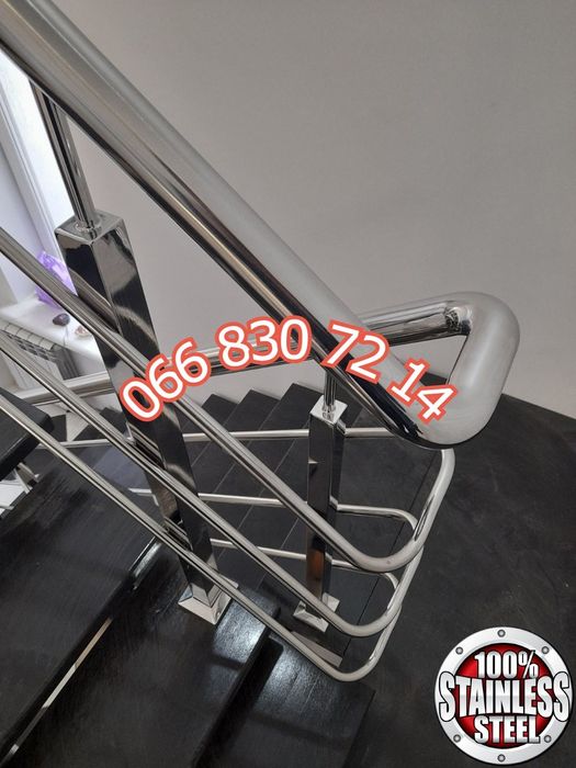 Поручни,перила, ограждения для пандуса из нержавейки в Кировограде