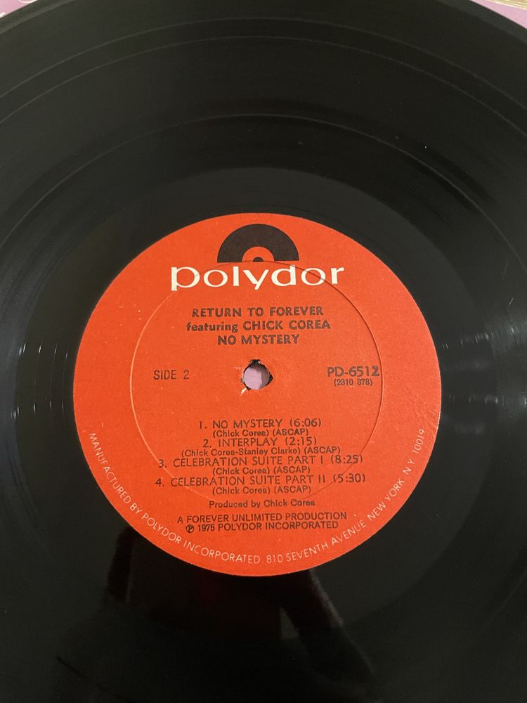 Chick Corea Return to Forever No Mystery USA VG