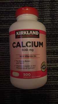 Kirkland calcium z Wit D3 500 tabletek USA