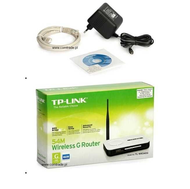 Router bezprzewodowy TP-Link TL-WR340G