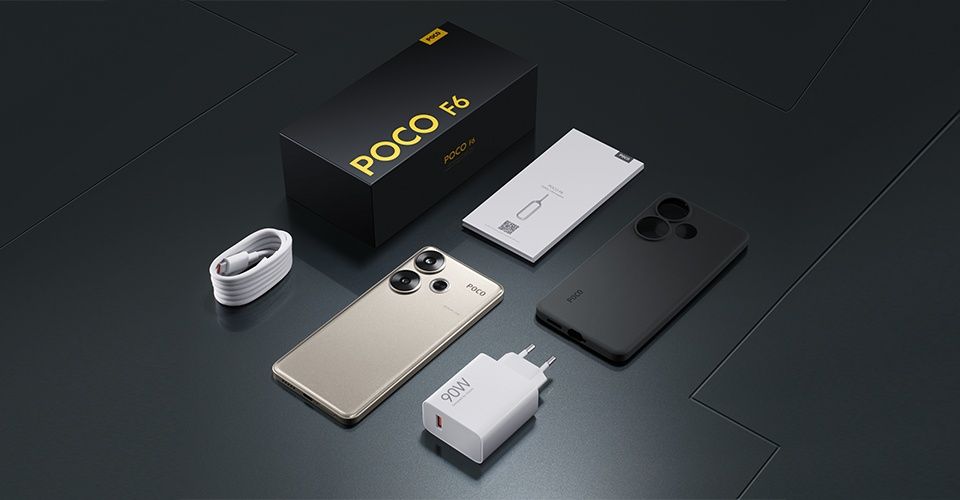 POCO F6 12/512GB новый, витринный образец