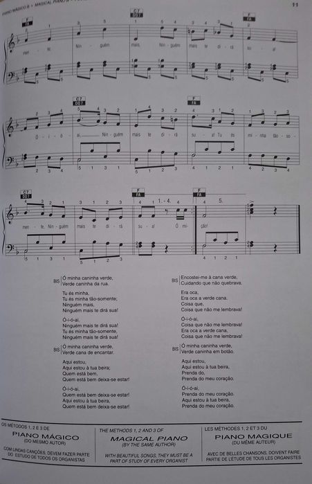 Orgão mágico + Piano mágico - artigo novo