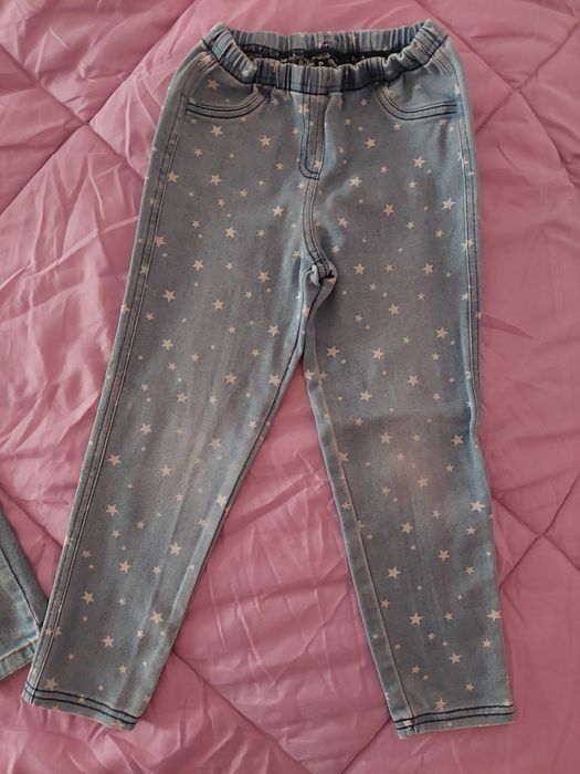 Jeans de menina tamanho 3/4