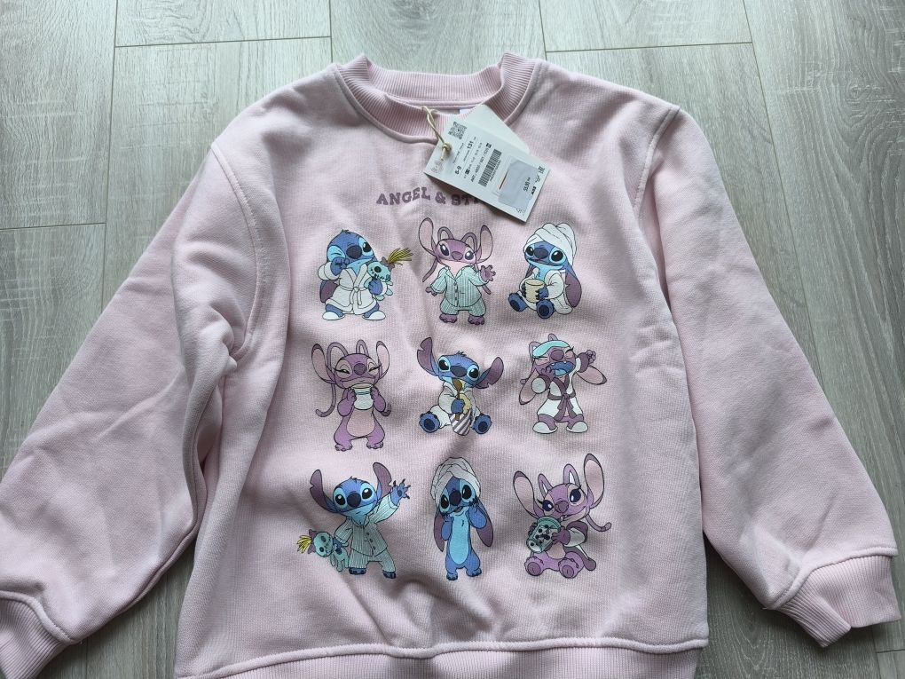 Bluza z nadrukiem Stitcha Zara 128