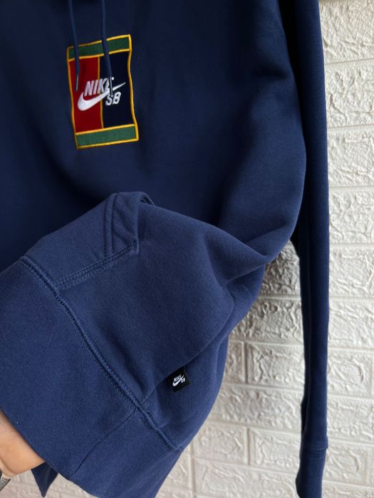 Худі Nike SB cort logo рM на флісі тепла кофта