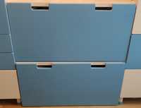 IKEA stuva szuflada skrzynia na zabawki ława z pojemnikiem niebieska
