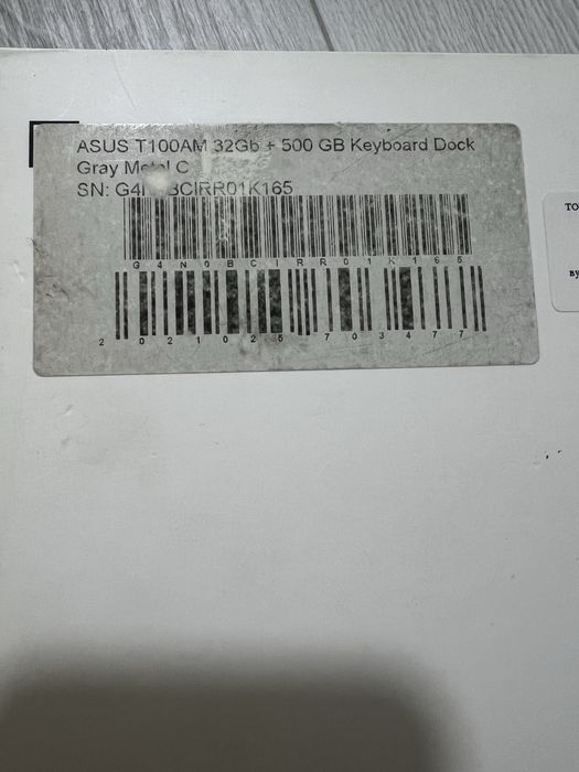 Продам новий в упаковці ноутбук трансформер в планшет Asus T100AM