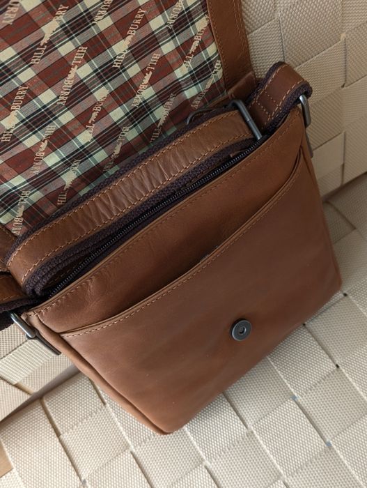 Мужская кожаная сумка Hill Burry 3161. Германия. Шкіряна сумка