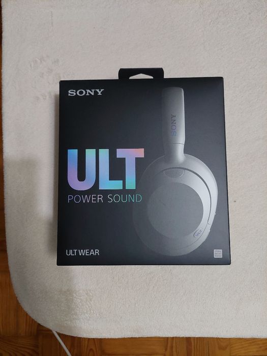Vendo Auscultadores Bluetooth SONY ULT novos. Cor Branco