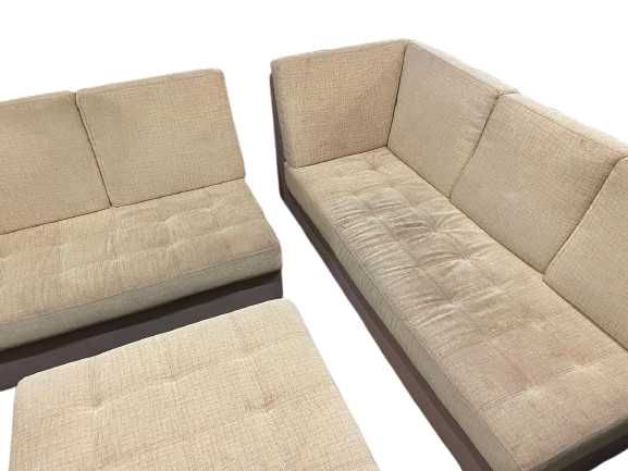 Sofá modular - 4 lugares + repousa pés