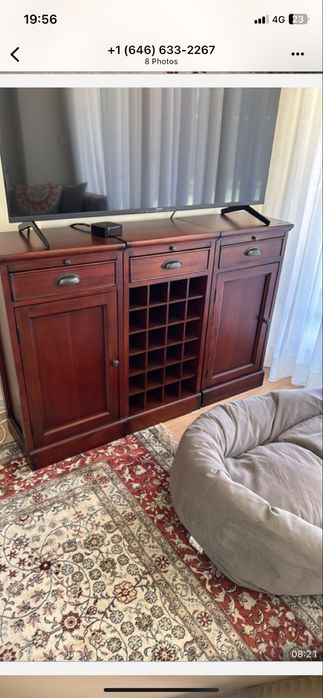 Aparador, movel de tv e movel para vinhos