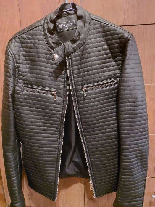 Куртка якісна штучна шкіра