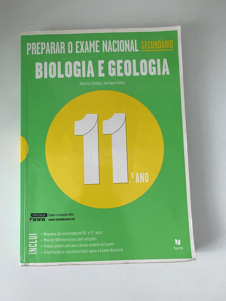 Livro Preparar Exame Biologia e Geologia