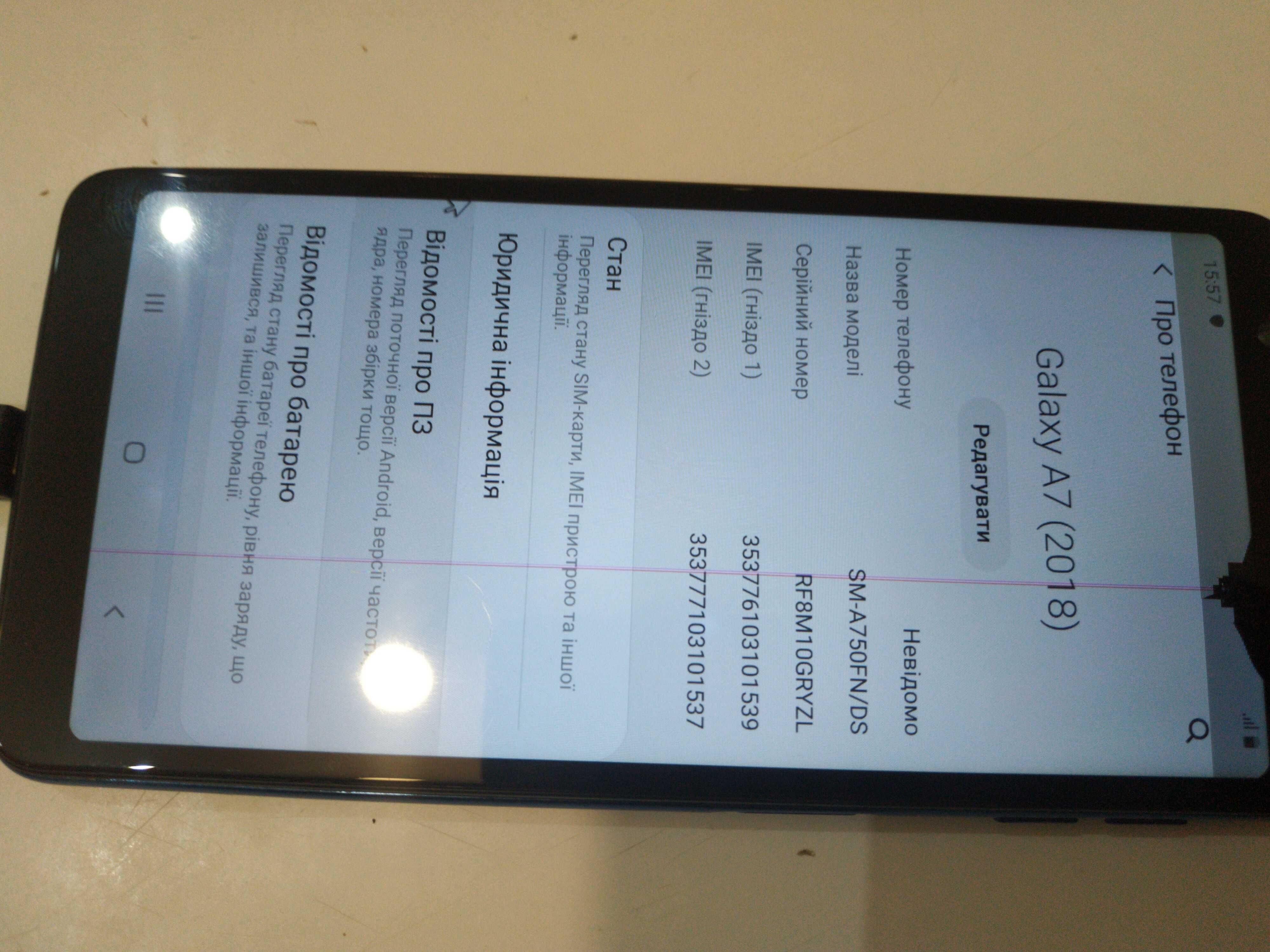SAMSUNG A750 2018 материнська плата 4 64