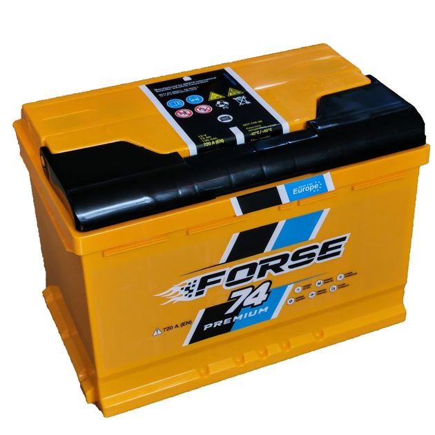 Акумулятор Forse 74Ah 720A