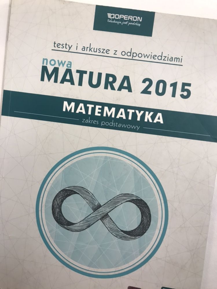 Matematyka testy i arkusze matura 2015 zakres podstawowy Operon