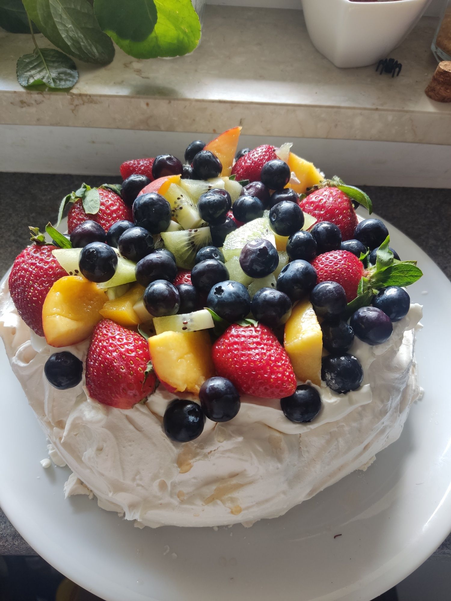 Domowe bezy/pavlova