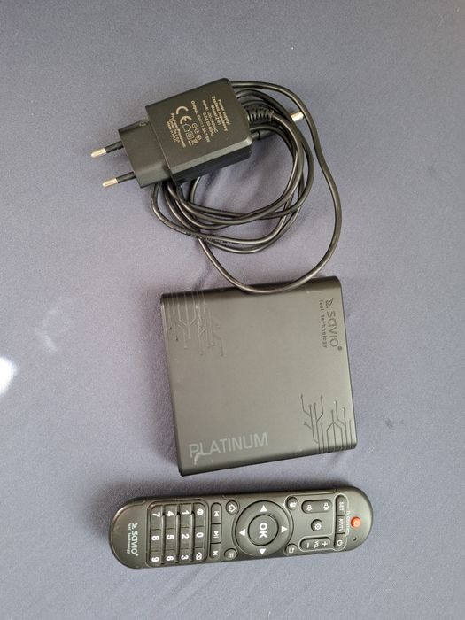 Odtwarzacz multimedialny 4K SAVIO TV Box Platinum TB-P02 Czarny