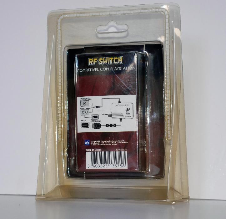 RF Switch para PlayStation 1 (NOVO, selado)