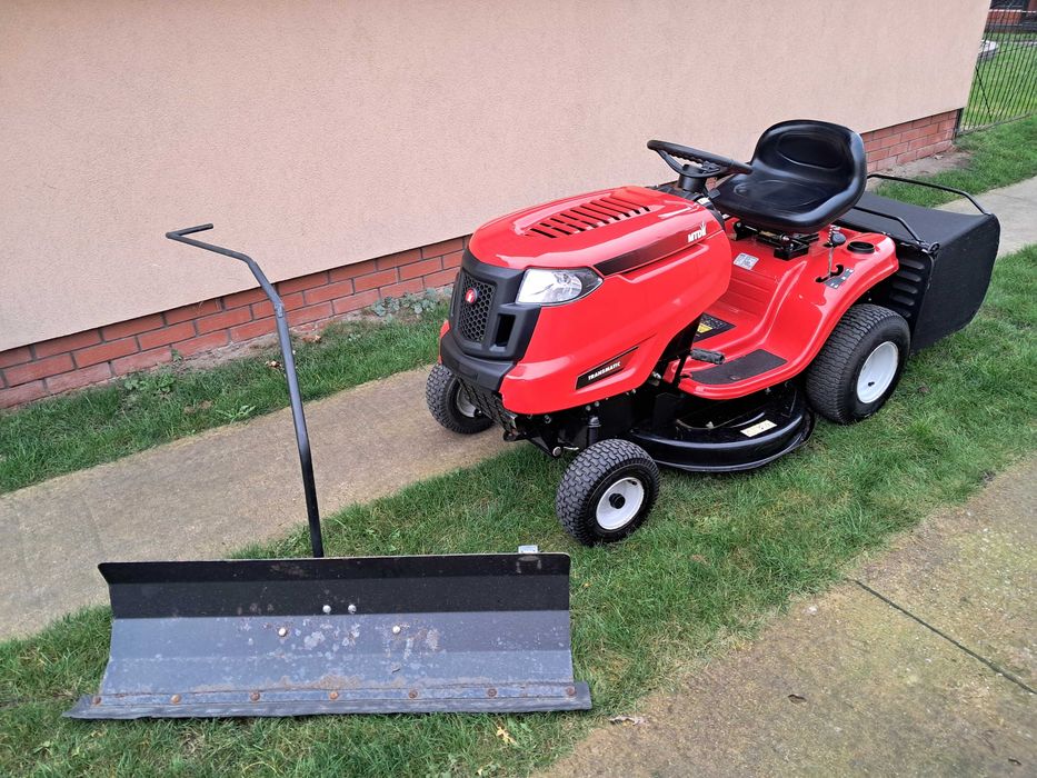 Traktorek kosiarka MTD RC125 pług do odśnieżania turbina