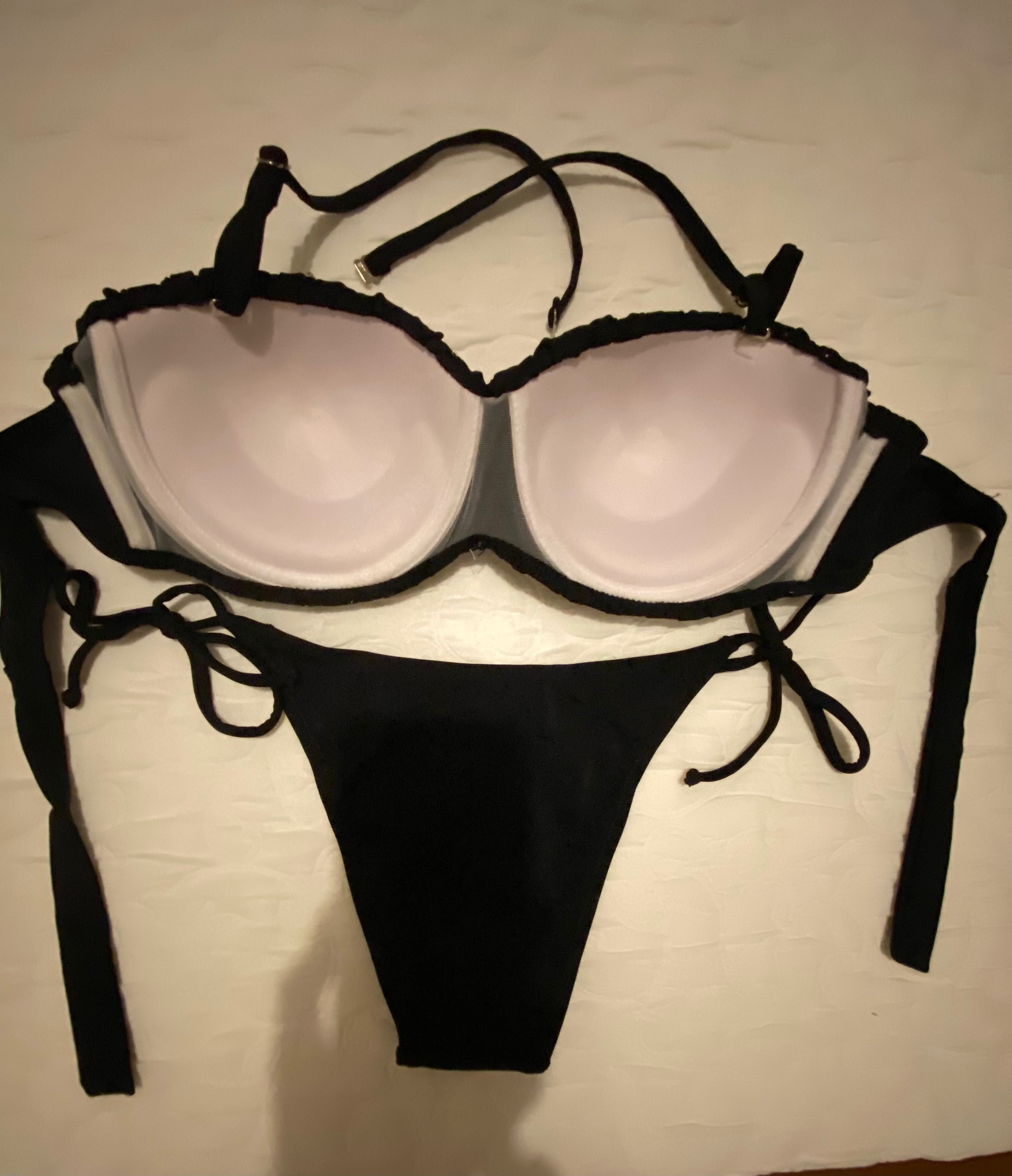 Bikini preto Calzedonia