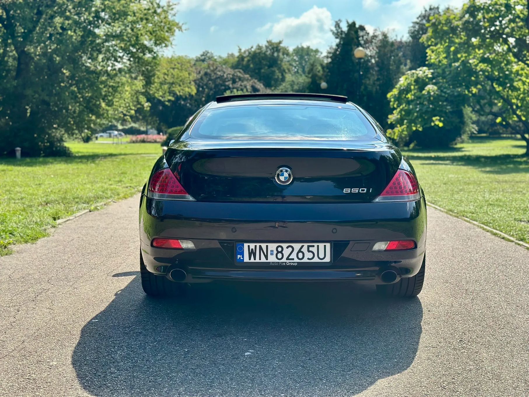 BMW Seria 6 650i Rubin Schwarz Individual