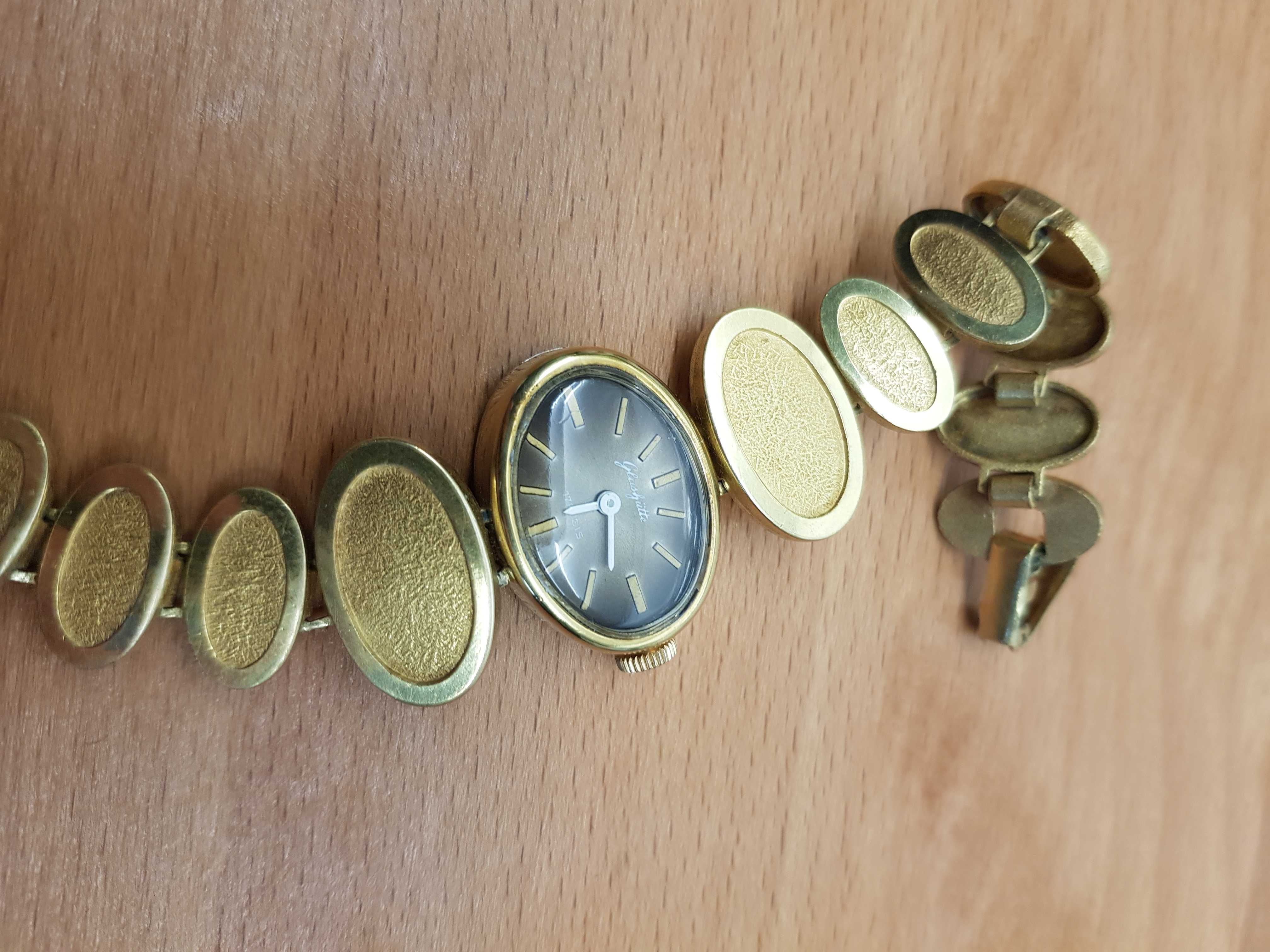 Rzadki biżuteryjny zegarek *GUB Glashutte*
