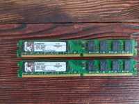 Оперативна пам'ять 4ГБ DDR2 2 GB PC2-6400 KVR800D2N6/2Gb 800Mhz (2 шт)