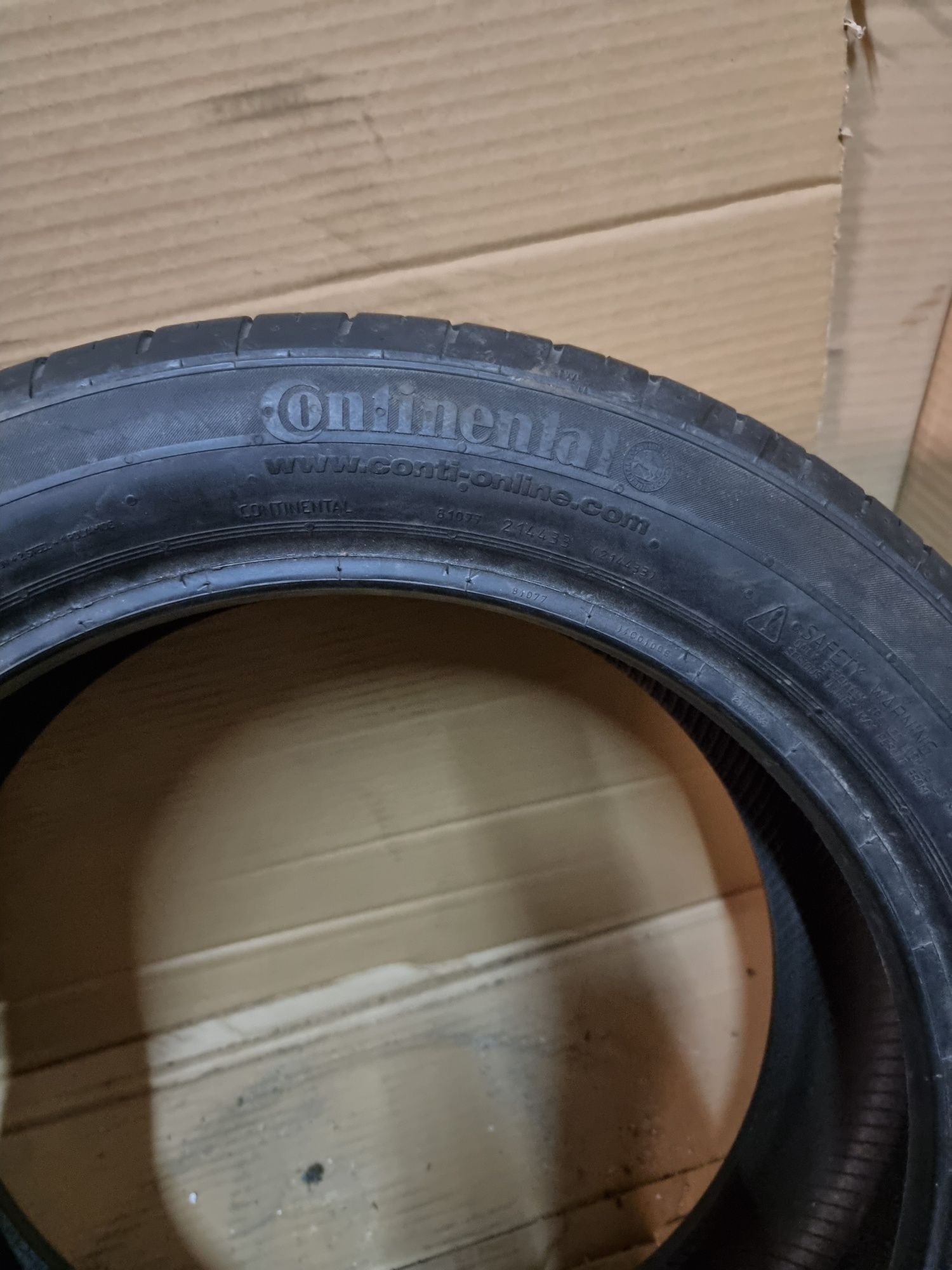 Para 2szt opon letnich 205/50/17 89W continental ContiPremiumContact2