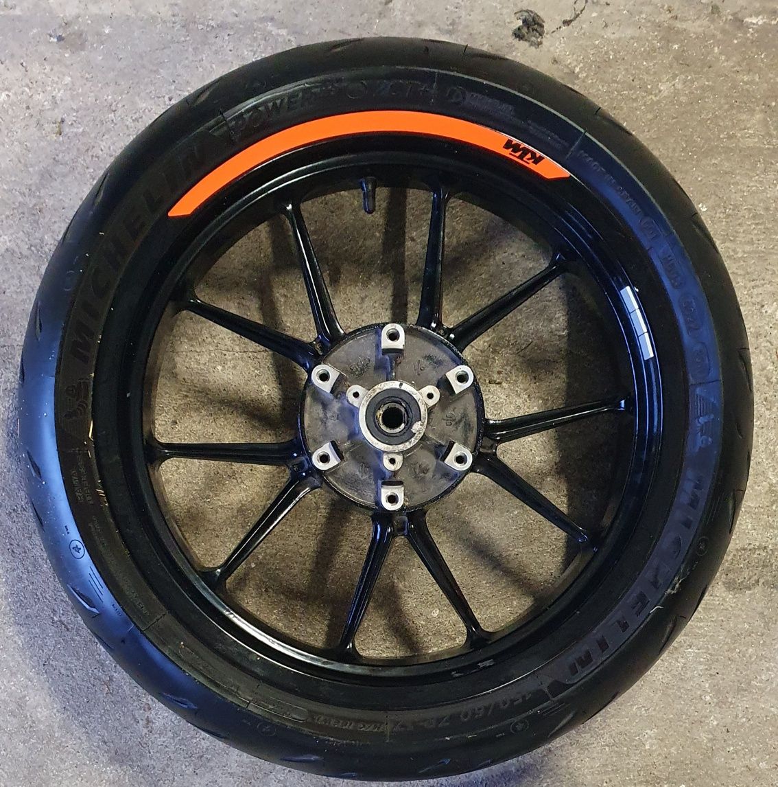 Felga koło tył KTM Duke 125 17r. Czarna