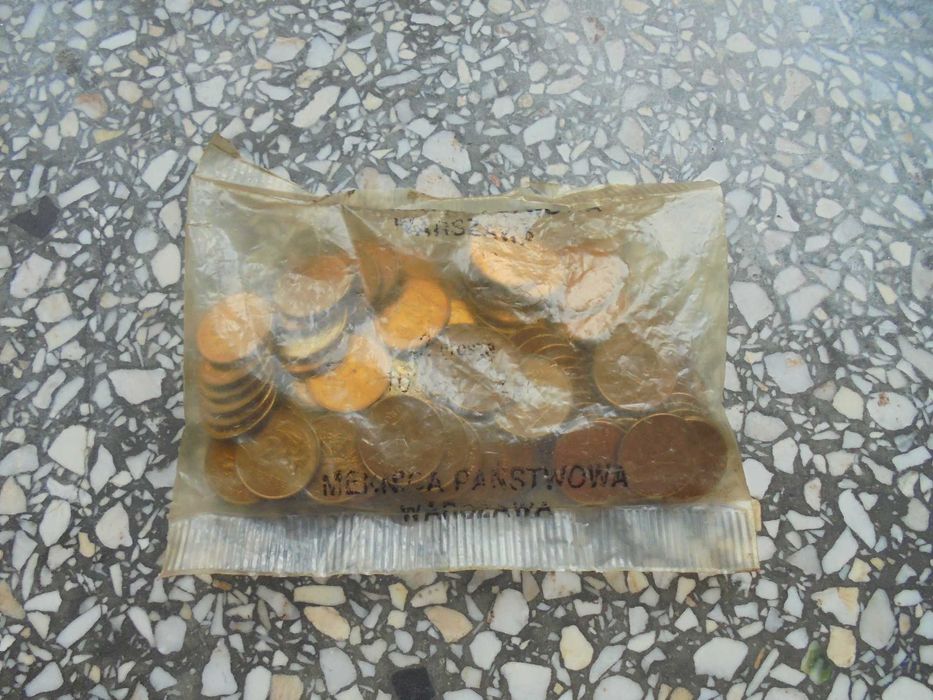 2 grosze 1992 woreczek bankowy - 100 sztuk