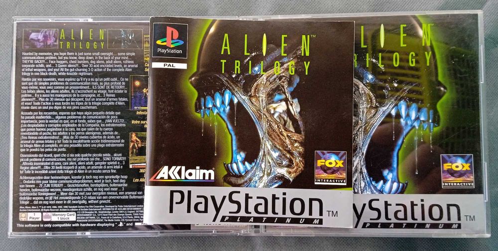 Alien Trilogy (Platinum)  PlayStation 1