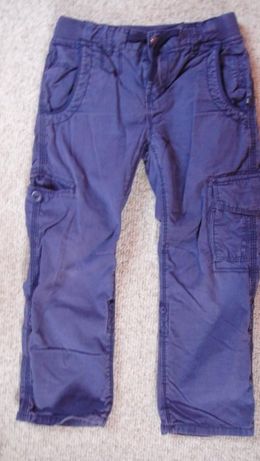 Spodnie chłopięce , 110 cm ,5 lat, regulowana długość nogawki