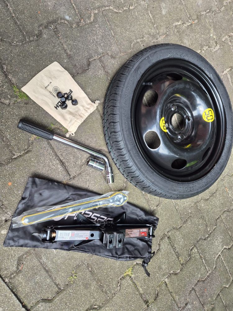 Koło dojazdowe R16 + zestaw Ford Fiesta (2017-obecnie)