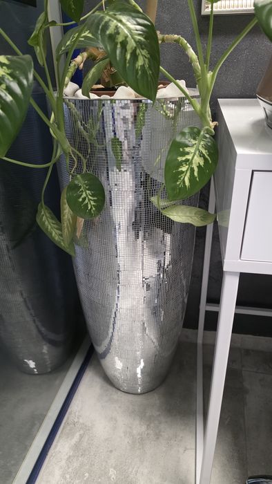 Donica duża Glamour lustrzana