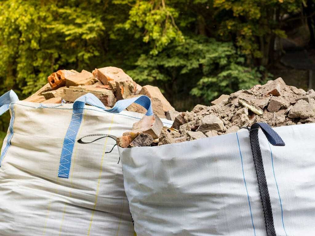 Worki Big Bag Używane 100cm 1000kg na kamień gruz złom odpady!