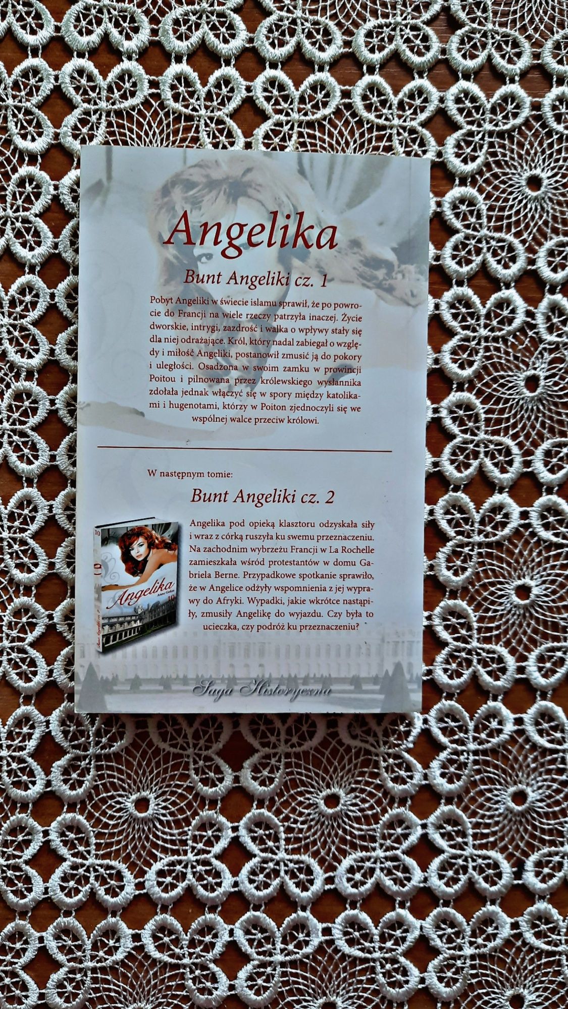 Książka Bunt Angeliki