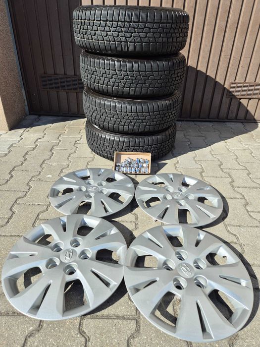 Koła zimowe felgi stalowe 15" oryginalne Hyundai ix20/Kia Venga