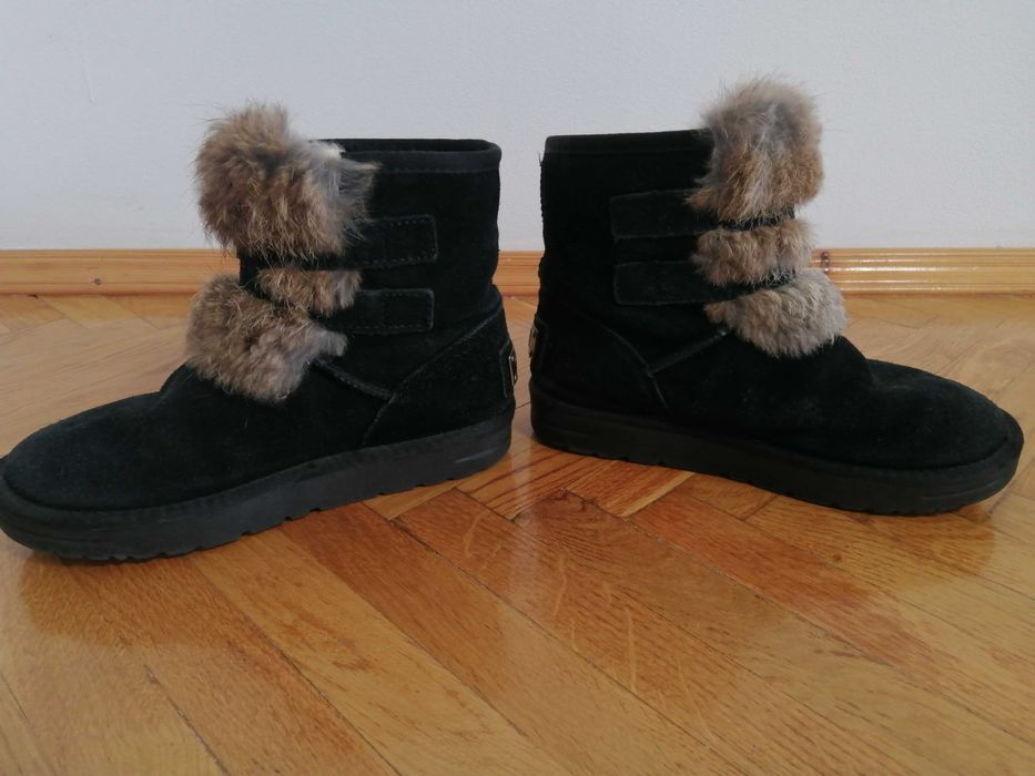 Уги дитячі замшеві зимові