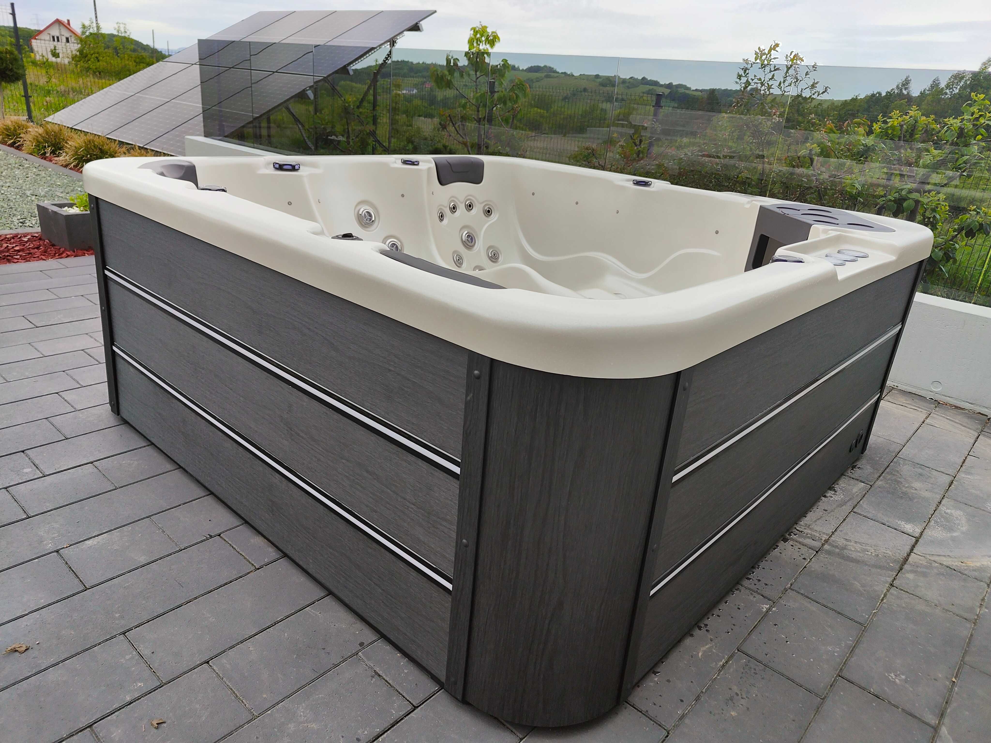 Nowe jacuzzi ogrodowe Balboa , aristech , LED RGB , bluetooth, 218x218