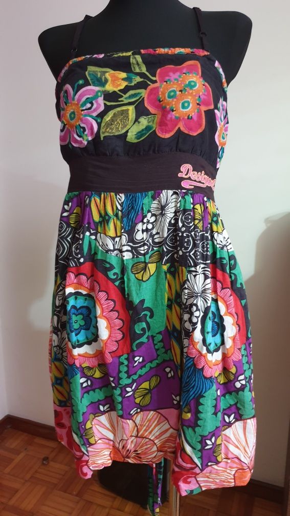 Vestido Desigual usado 1/2  vezes tamanho 38 (M)