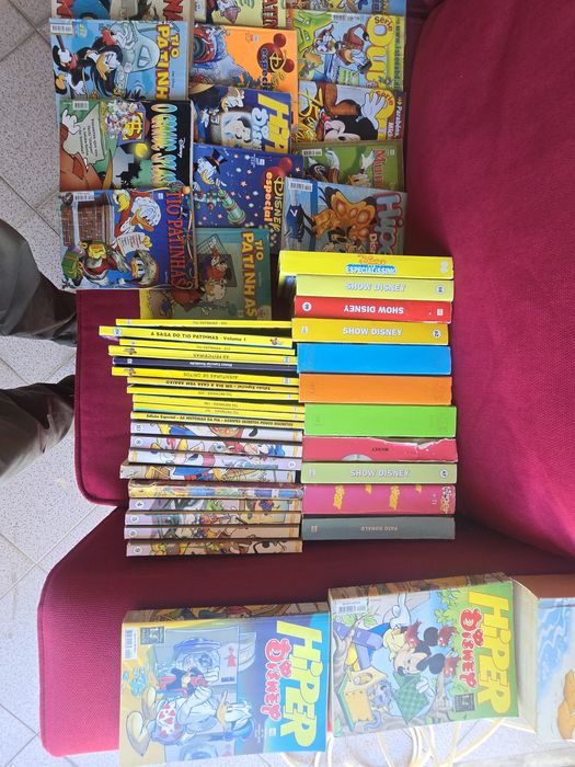 Livros banda desenhada Disney