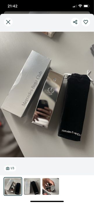 Zestaw dwóch perfum mercedes benz club