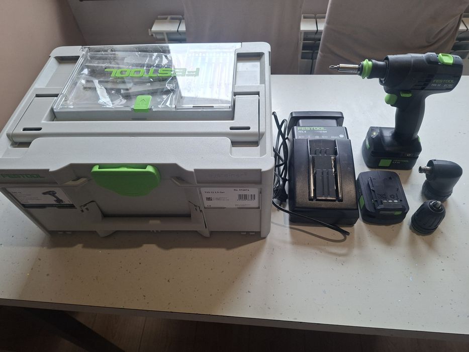 Wkrętarka festool txs nowa 2025 set