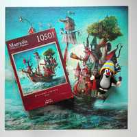 Puzzle. Magnolia. 1050. Off we go. Alexander Jansson. Kompletne.