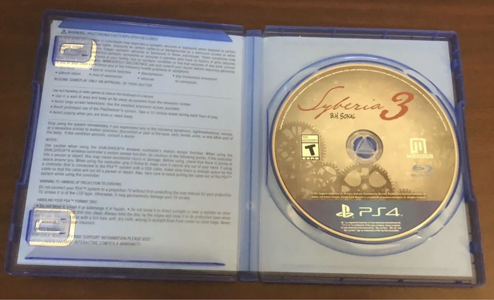 Syberia 3 c novo ps4