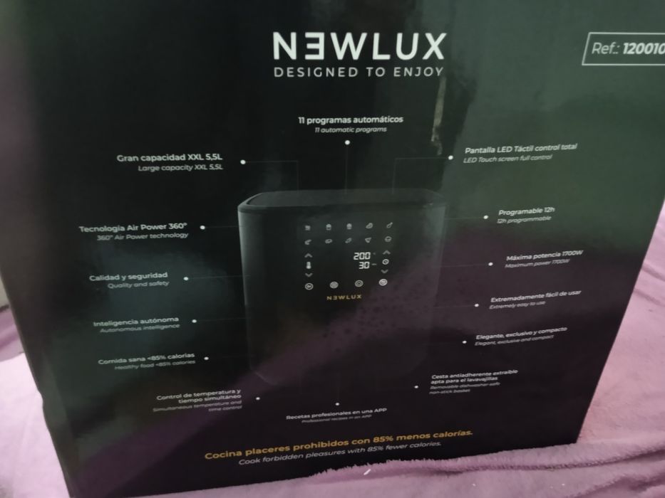 Fritadeira sem óleo nova