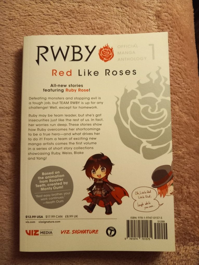 Rwby Mangá Volume 1