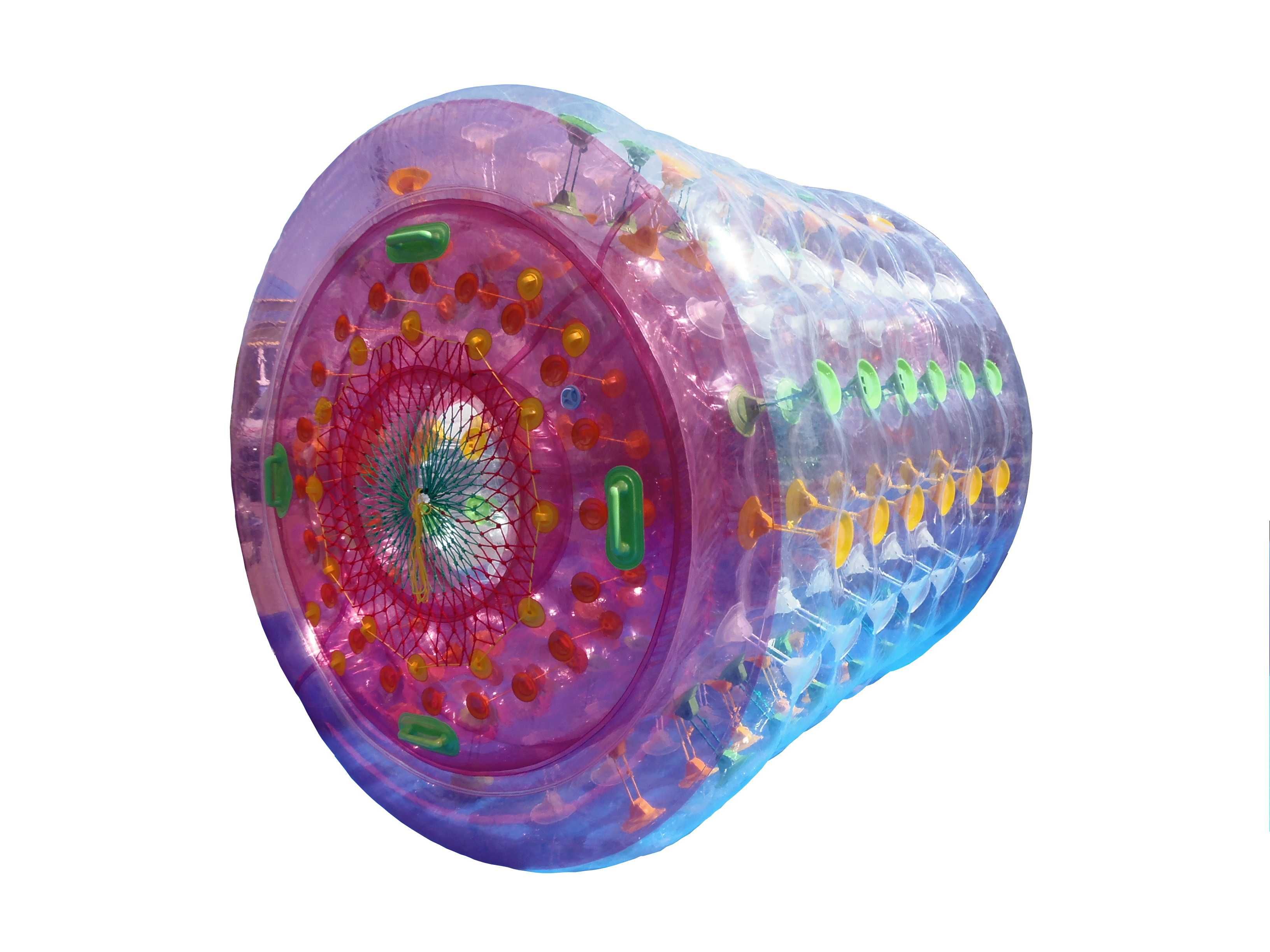 Walec wodny do chodzenia po wodzie TPU water roller 3 zawory siatka